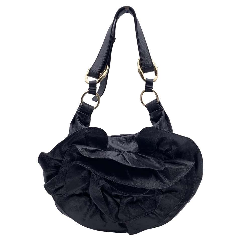 Yves Saint Laurent Burgundy Quilted Leather Lou Belt Bag with Tassel at ...