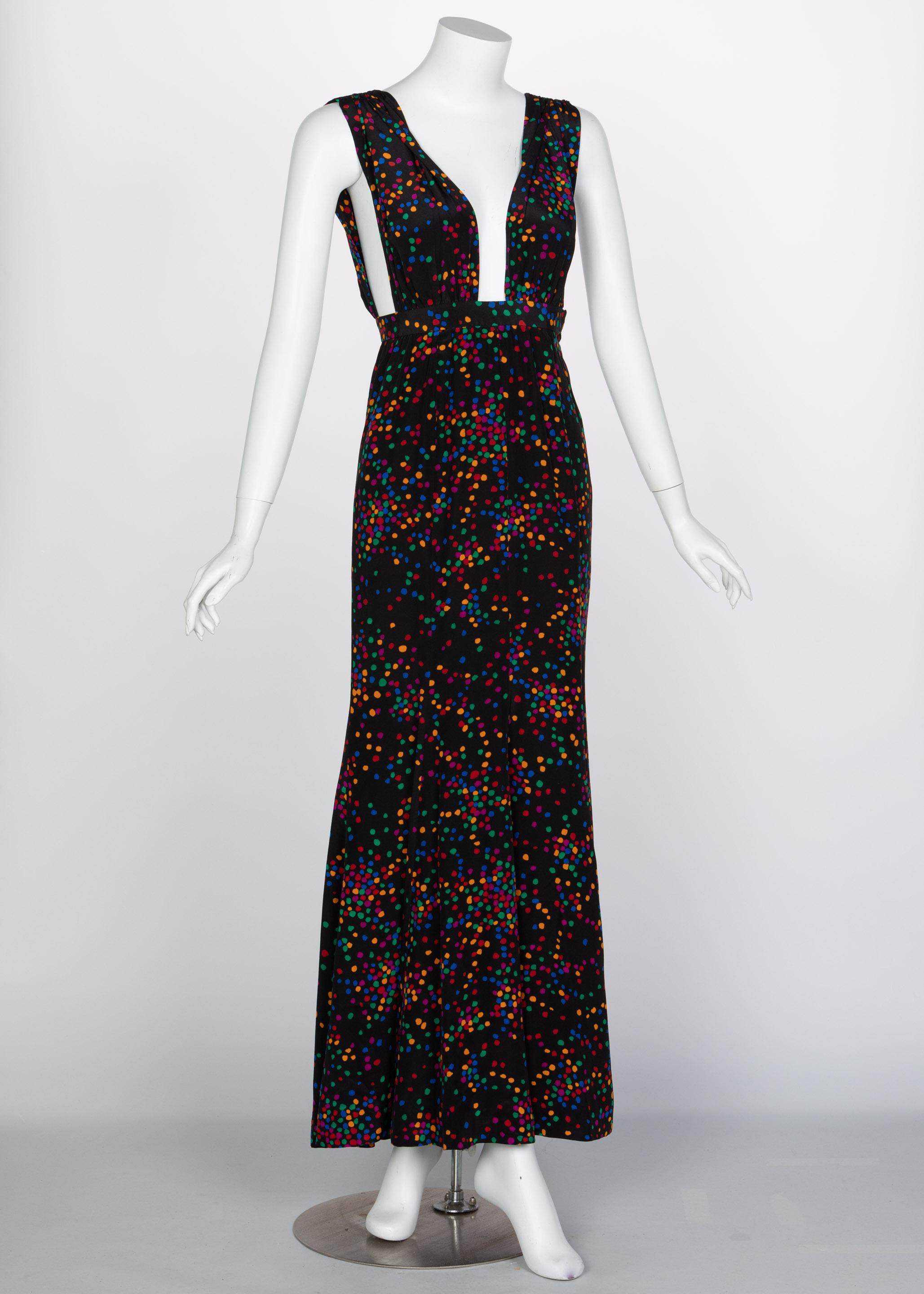 ysl maxi dress