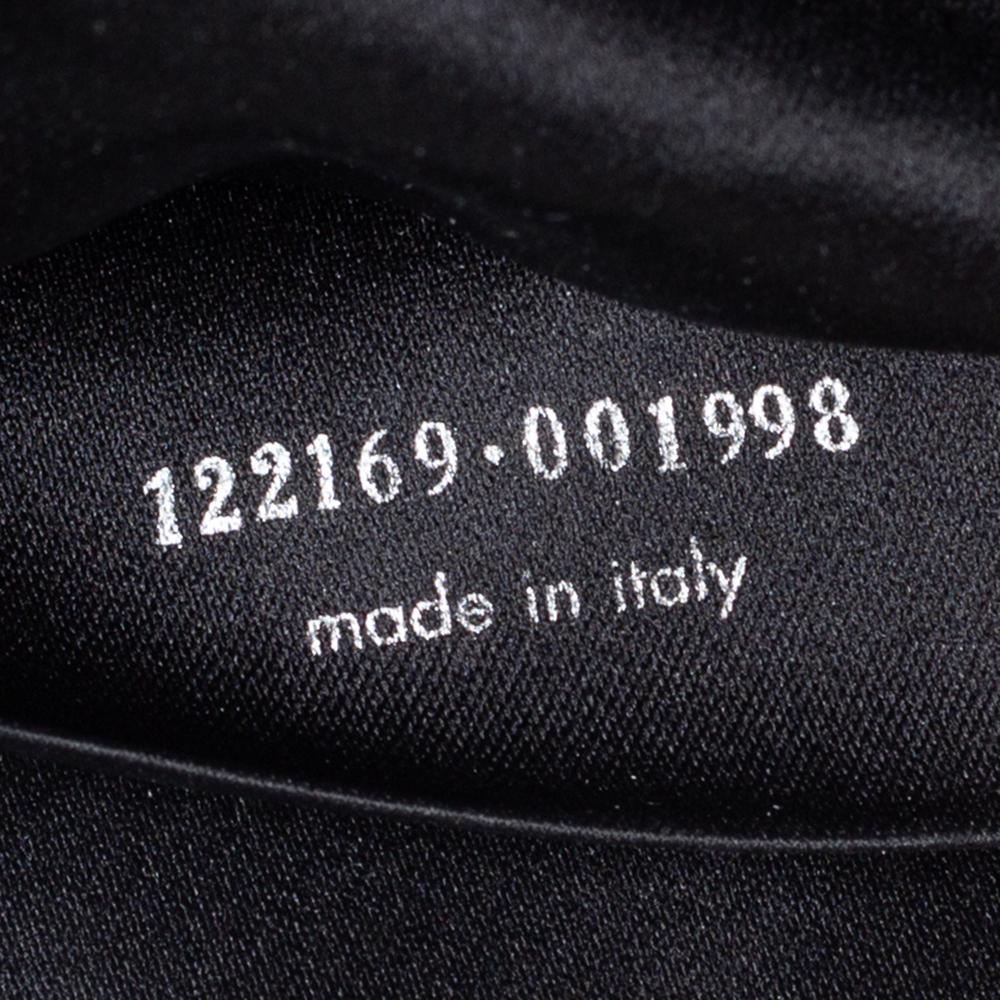 Yves Saint Laurent Black Suede and Leather Chain Link Flap Shoulder Bag 3