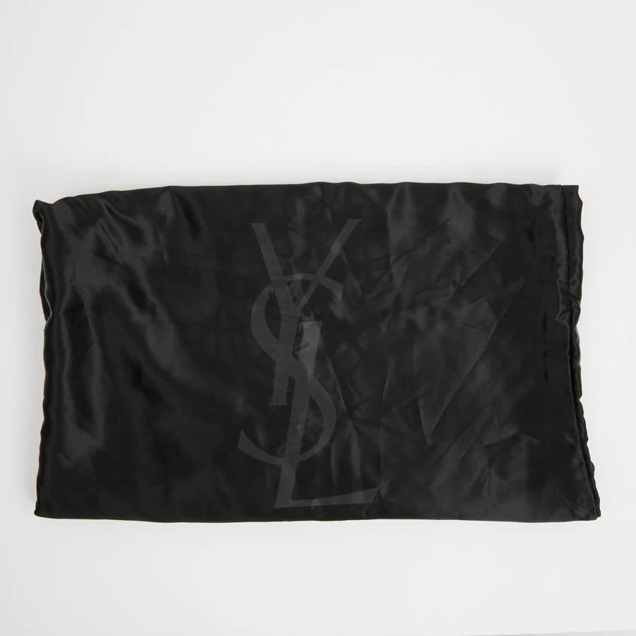 Yves Saint Laurent Black Suede Fringe Bag 9
