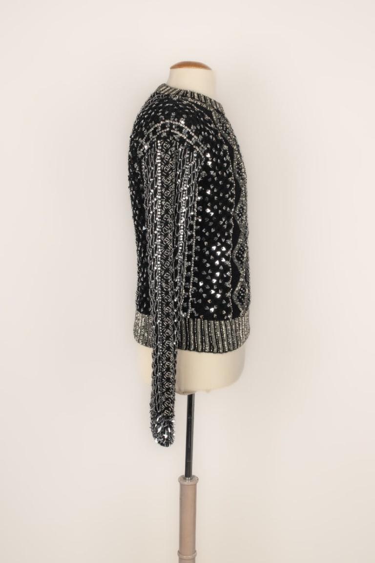 Men's Yves Saint Laurent Black Sweater For Sale
