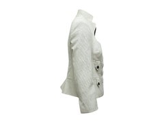 Yves Saint Laurent Black & White SS 2005 Dotted Jacket