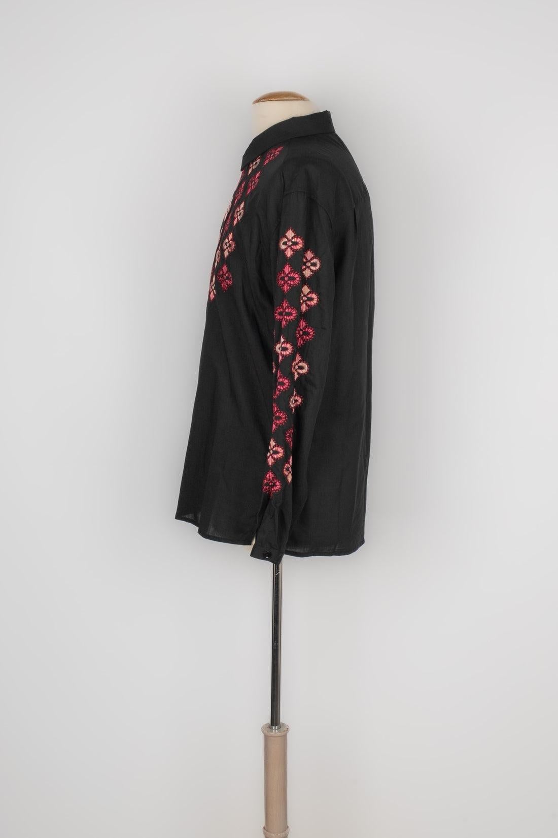 Women's Yves Saint Laurent Black Wool Men Shirt For Sale