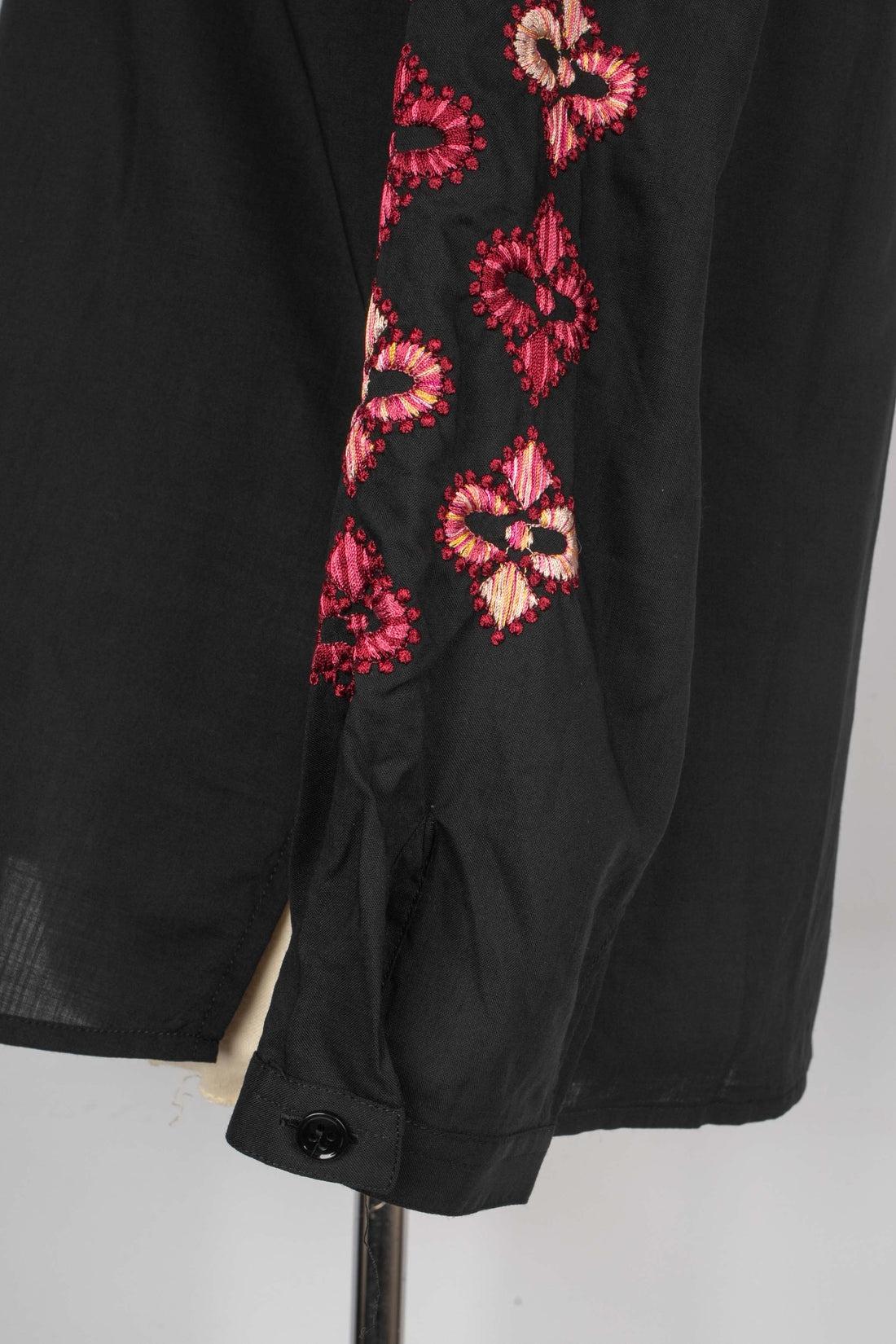 Yves Saint Laurent Black Wool Men Shirt For Sale 4