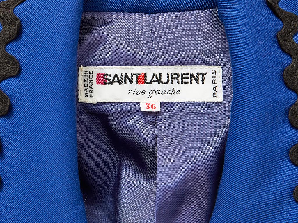 Yves Saint Laurent Blazer with Rick Rack Detail 1
