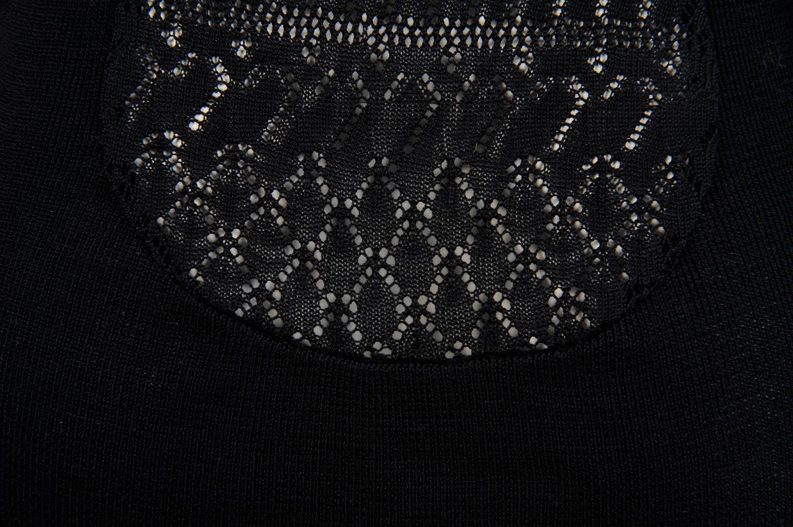 Women's Yves Saint Laurent Bodycon Ribbed-Knit Dress