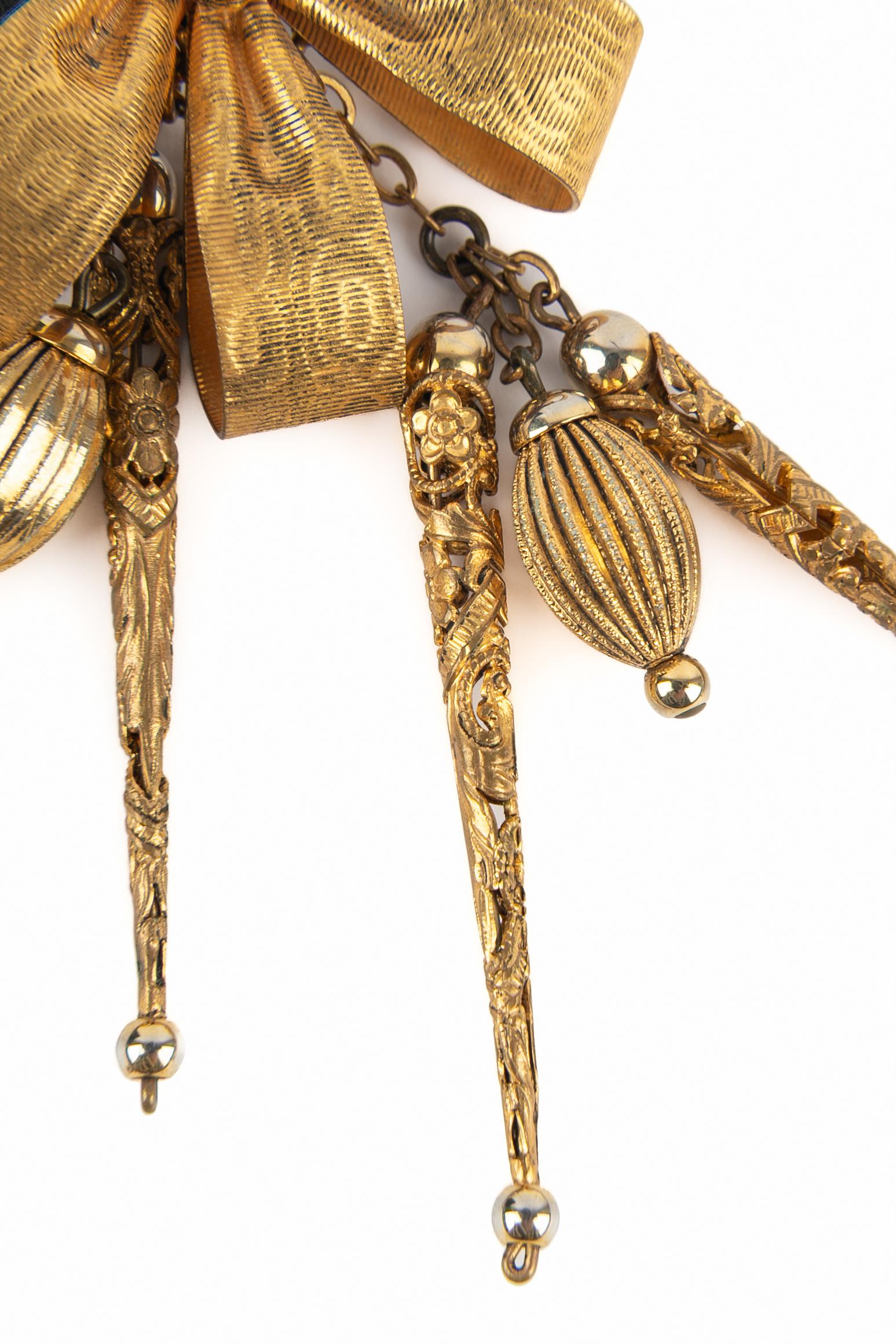 Collana con fiocco Yves Saint Laurent in vendita 2