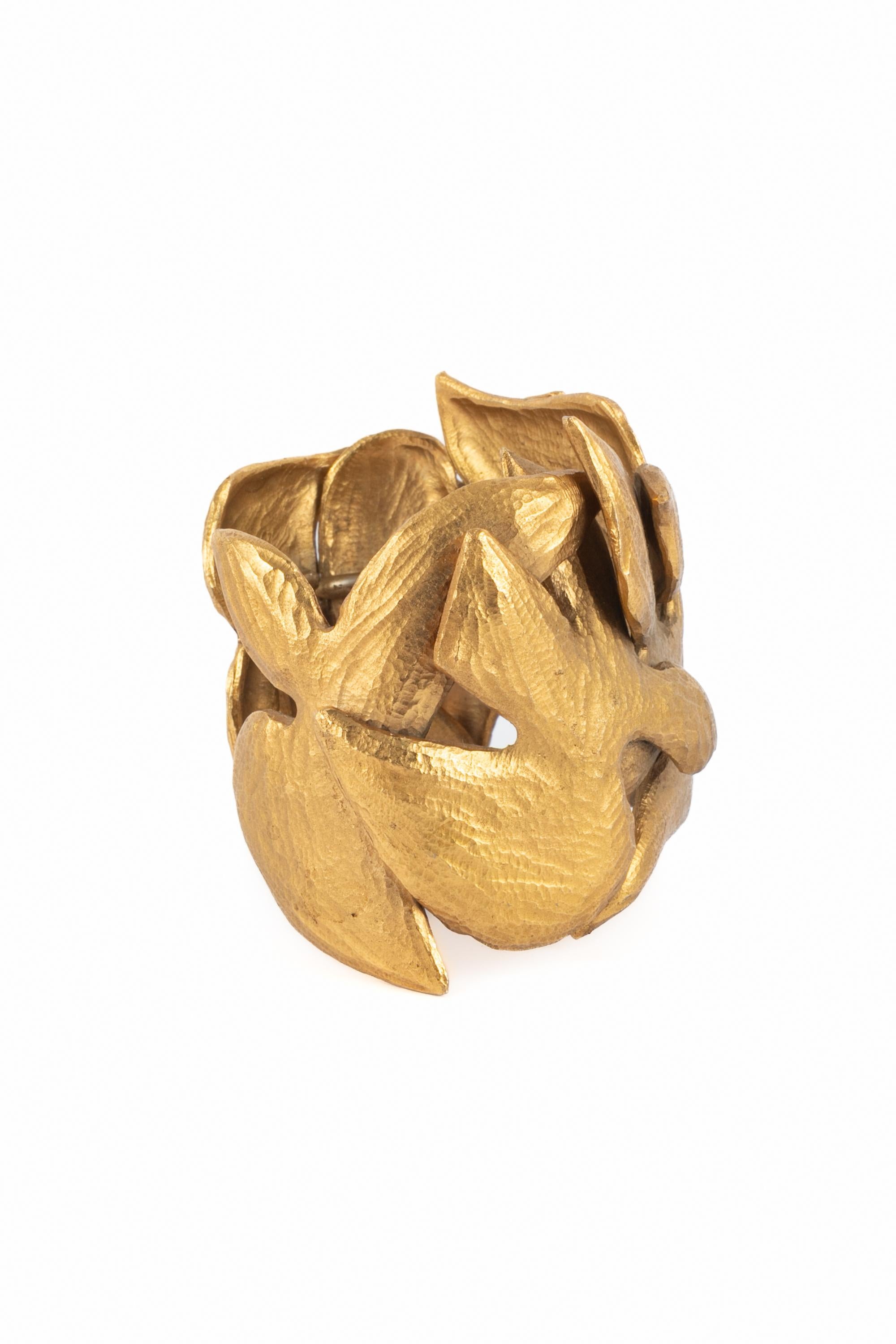 Bracelet haute couture Yves Saint Laurent 1988 1