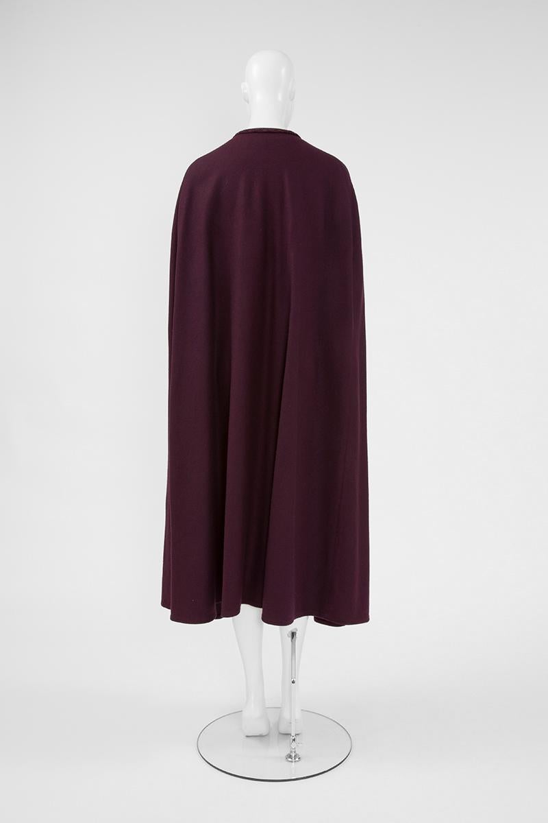 Yves Saint Laurent Braided Toggle Cape 1