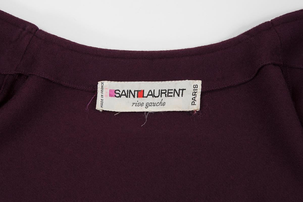 Yves Saint Laurent Braided Toggle Cape 3