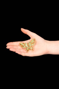 Yves Saint Laurent brooch 'butterfly' by Yves Saint Laurent Winter 1995-1996