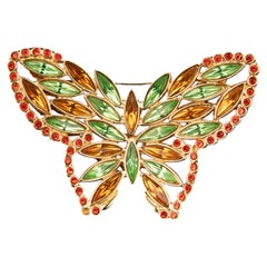Yves Saint Laurent brooch 'butterfly' by Yves Saint Laurent Winter 1995-1996