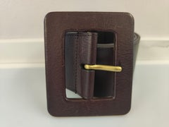 Cintura marrone Yves Saint Laurent