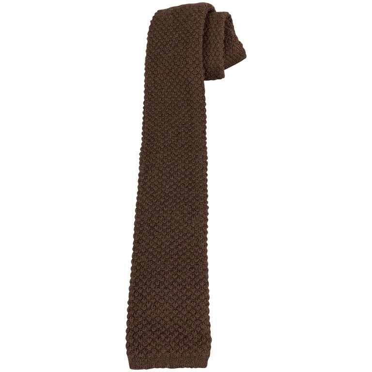 yves saint laurent knit tie