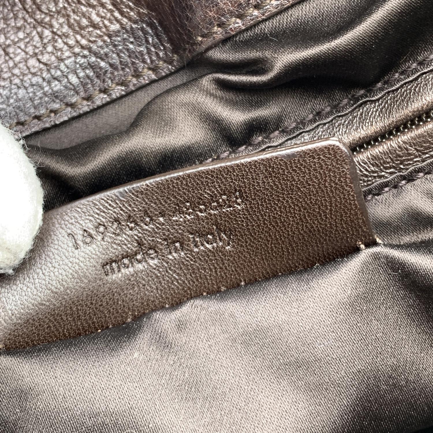 Yves Saint Laurent Brown Leather Muse Satchel Shoulder Bag 4