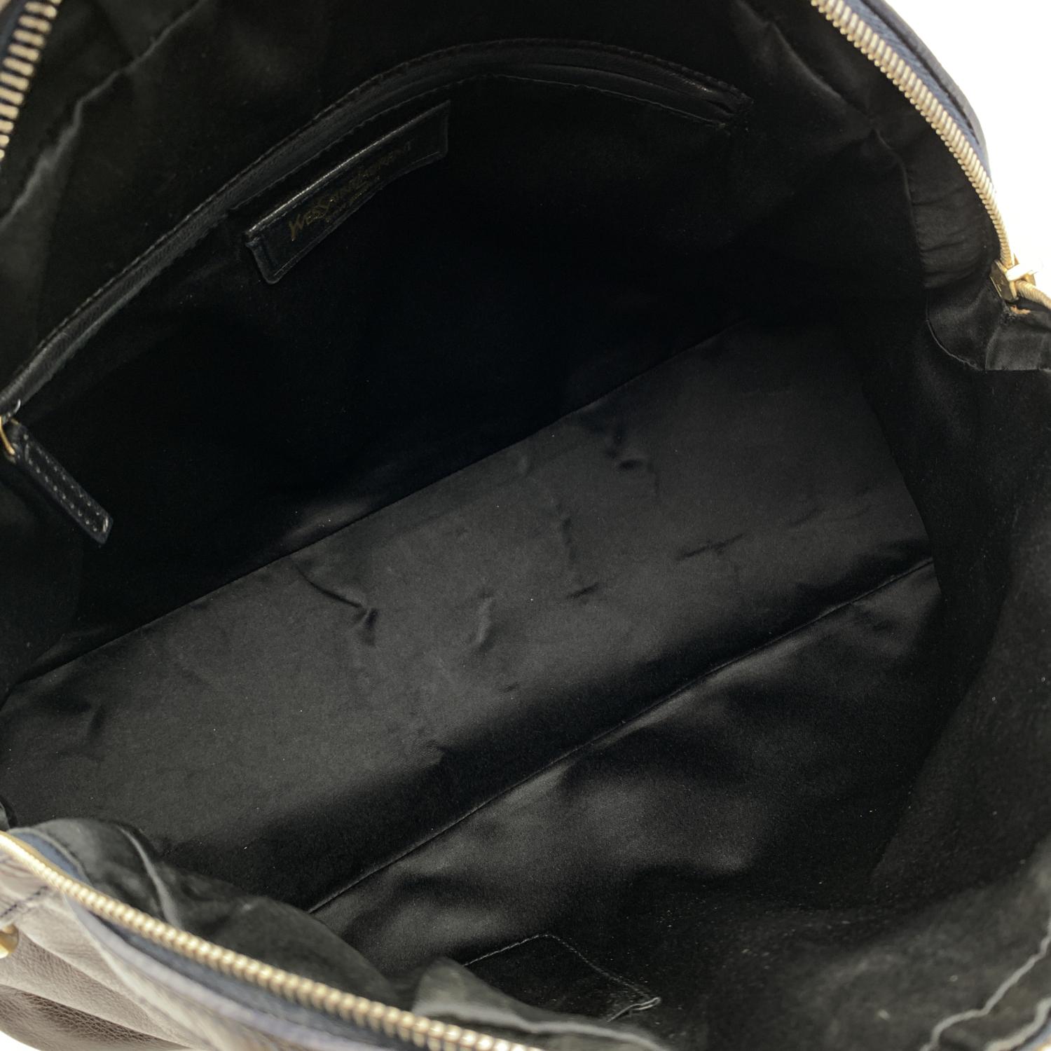 Yves Saint Laurent Brown Leather Muse Tote Shoulder Bag 4