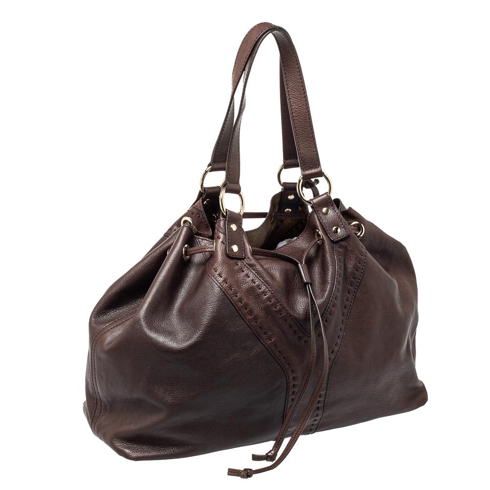 Ladies Designer Leather Handbag Reversible Two In One Tote Shoulder Hobo Bag 