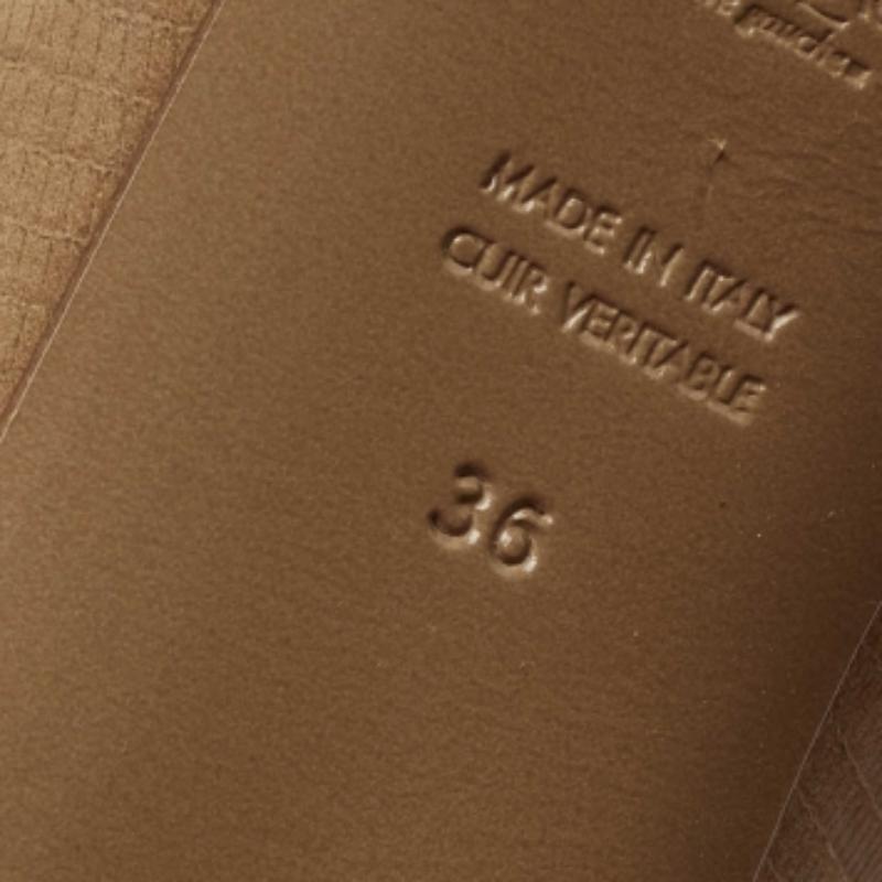 Yves Saint Laurent Tribtoo in pelle nabuk marrone  Pompe taglia 36 in vendita 3