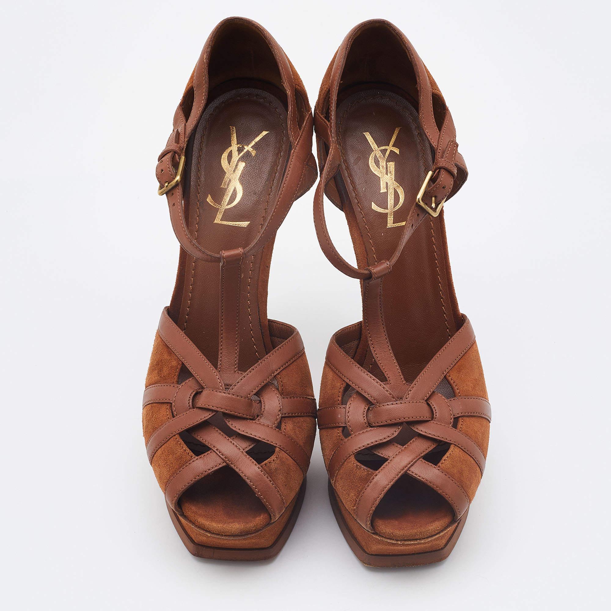 These Yves Saint Laurent sandals for women are meant to last you season after season. They have a comfortable fit and high-quality finish.

