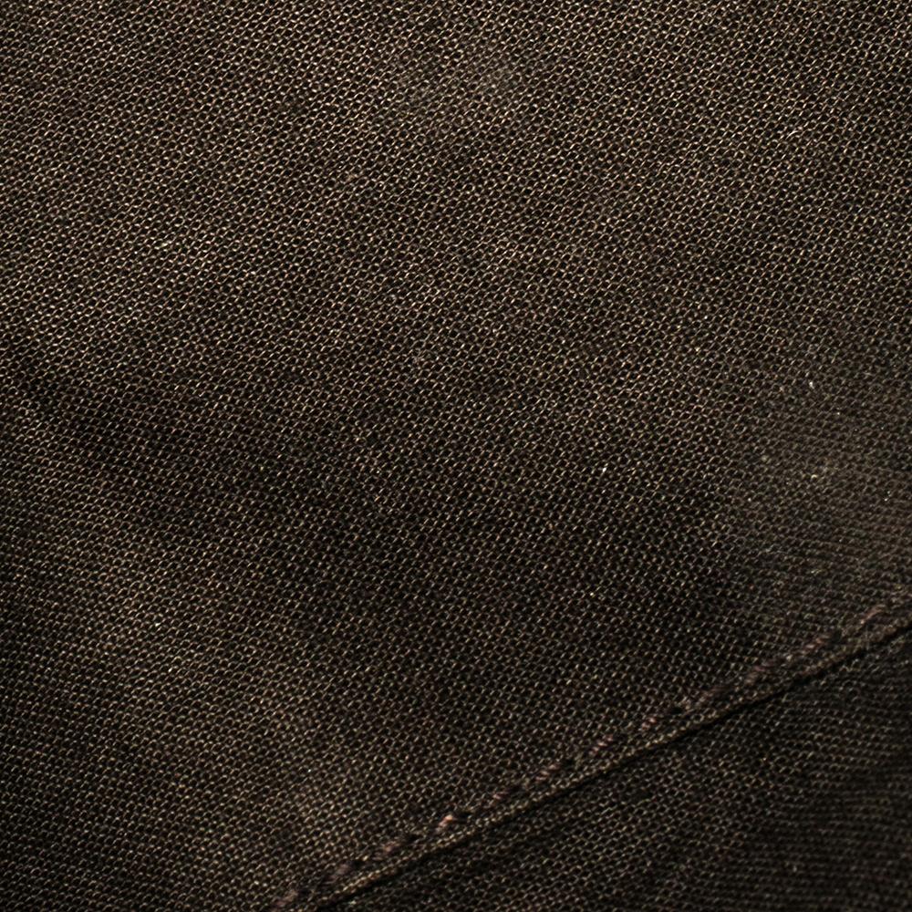 Yves Saint Laurent Burgundy Leather Medium Cabas Y-Ligne Tote 7