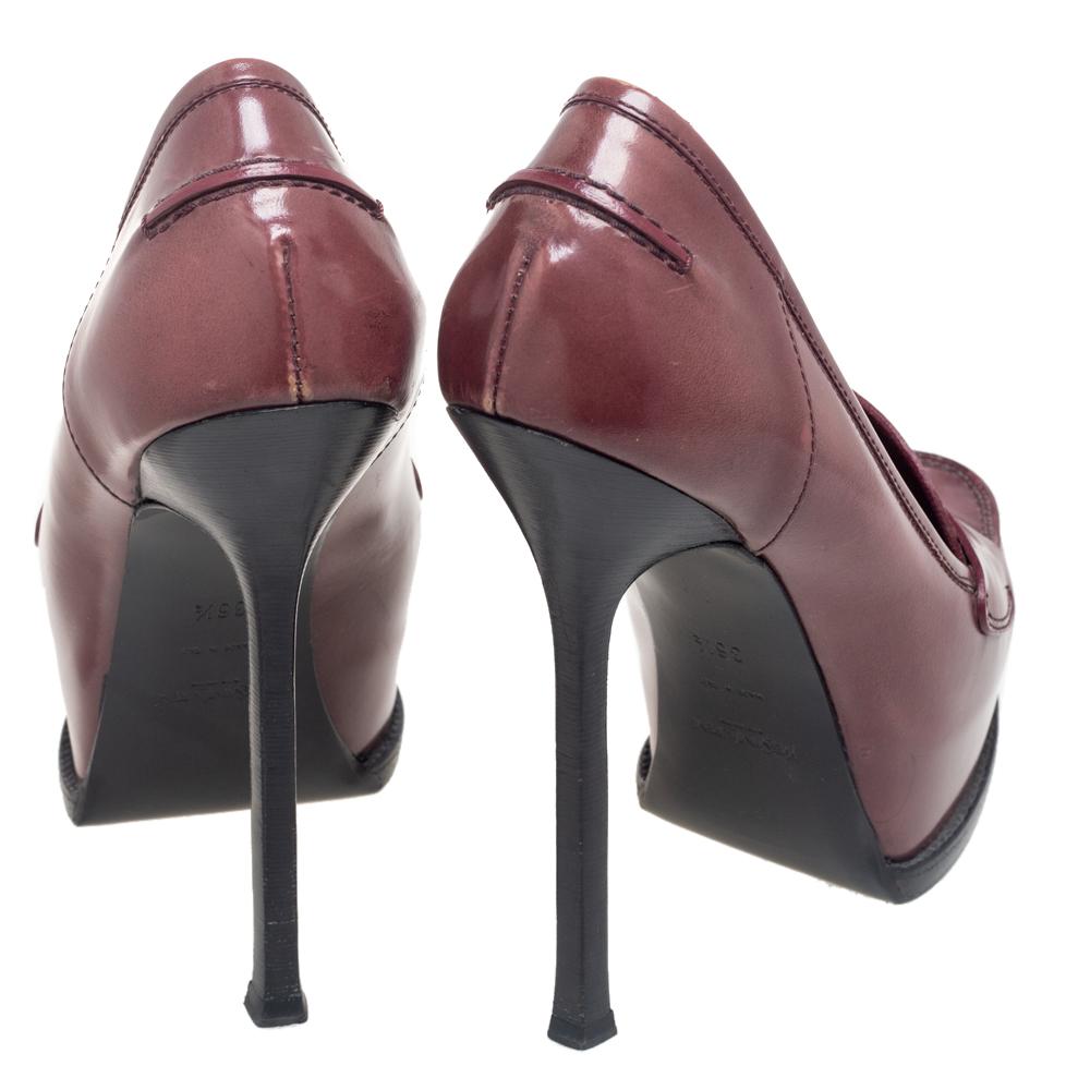 penny loafer heels