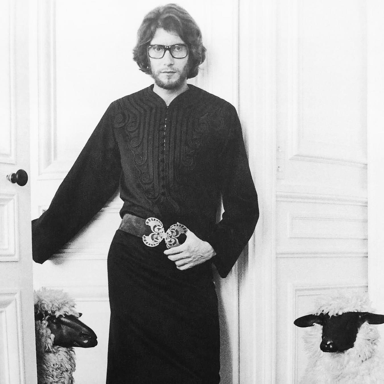 Yves Saint Laurent Butterfly Waist Belt Circa 1970’s 3