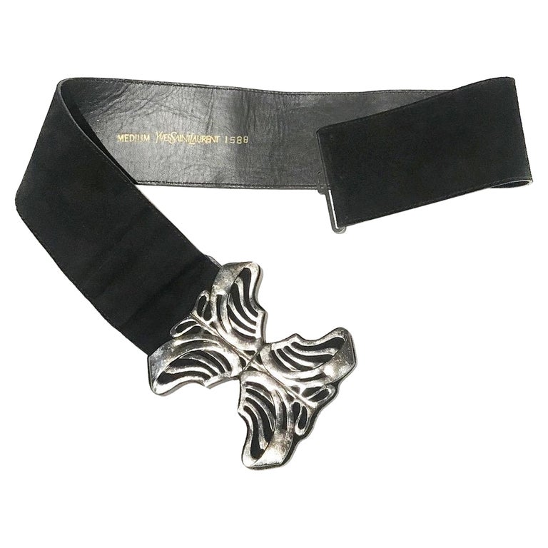 Yves Saint Laurent Butterfly Waist Belt Circa 1970 display picture 2