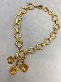 Yves Saint Laurent by Robert Goossens 'Love' Necklace inspired by Jean Cocteau