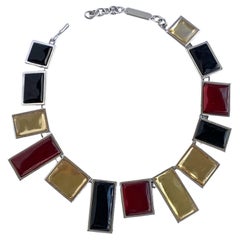 Yves Saint Laurent by Robert Goossens Numbered Limited Edition 1980s Necklace