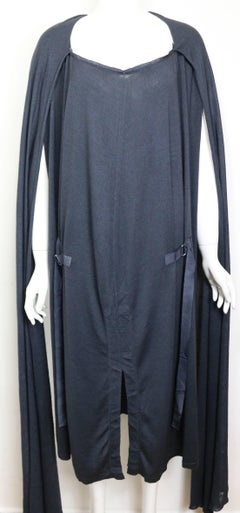 Yves Saint Laurent by Stefano Pilati Grey Wool Long Maxi Dress