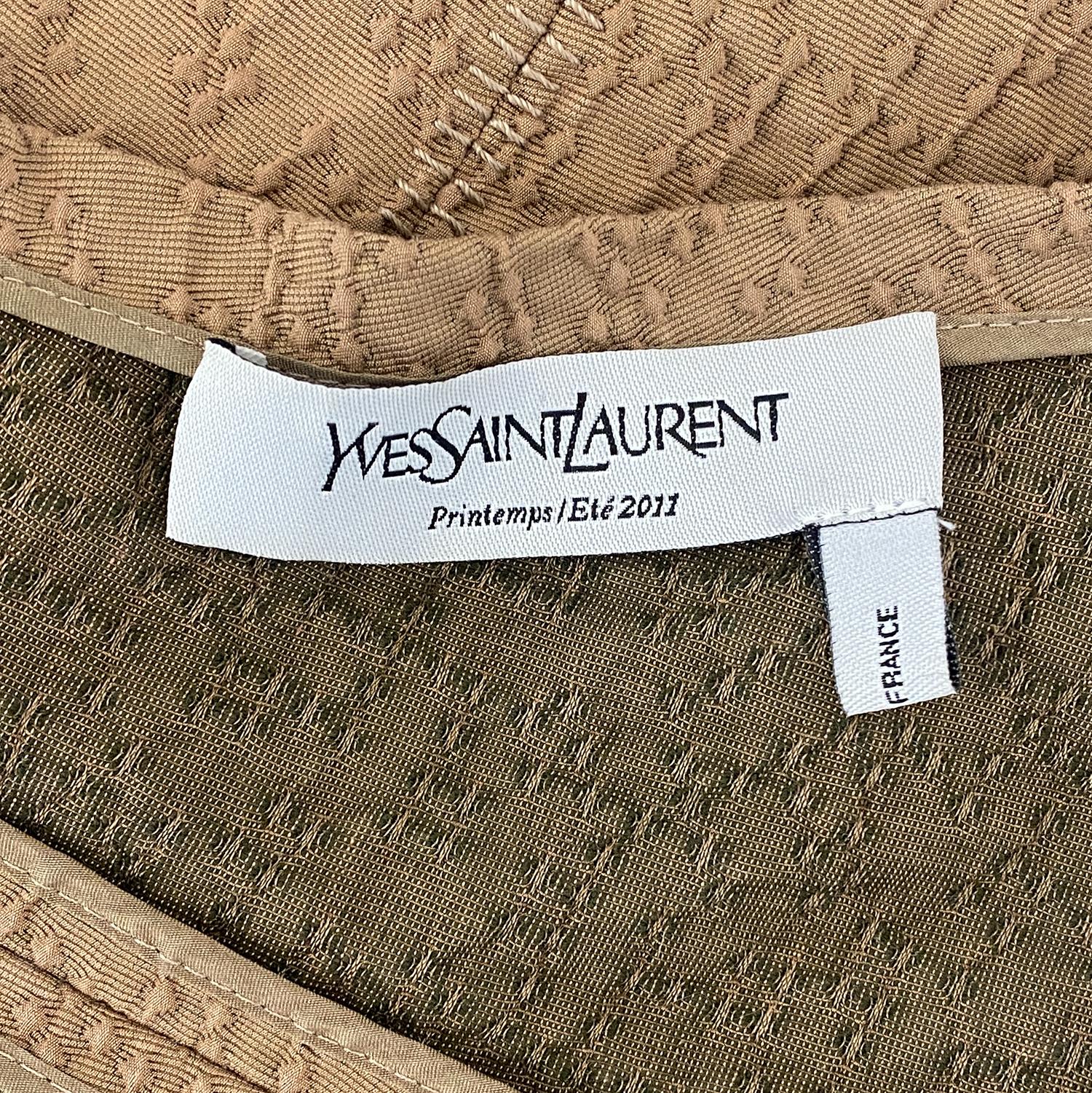 YVES SAINT LAURENT By STEFANO PILATI S/S 2011 Runway Halter Dress For Sale 6