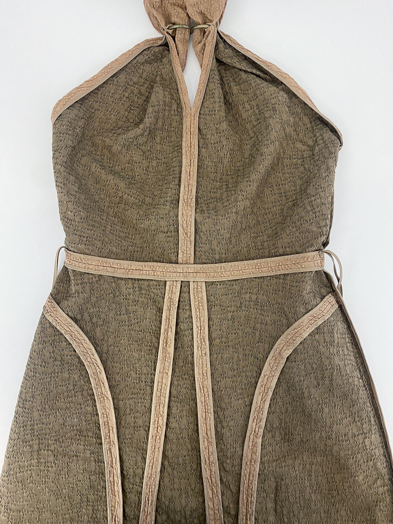 YVES SAINT LAURENT By STEFANO PILATI S/S 2011 Runway Halter Dress For Sale 9