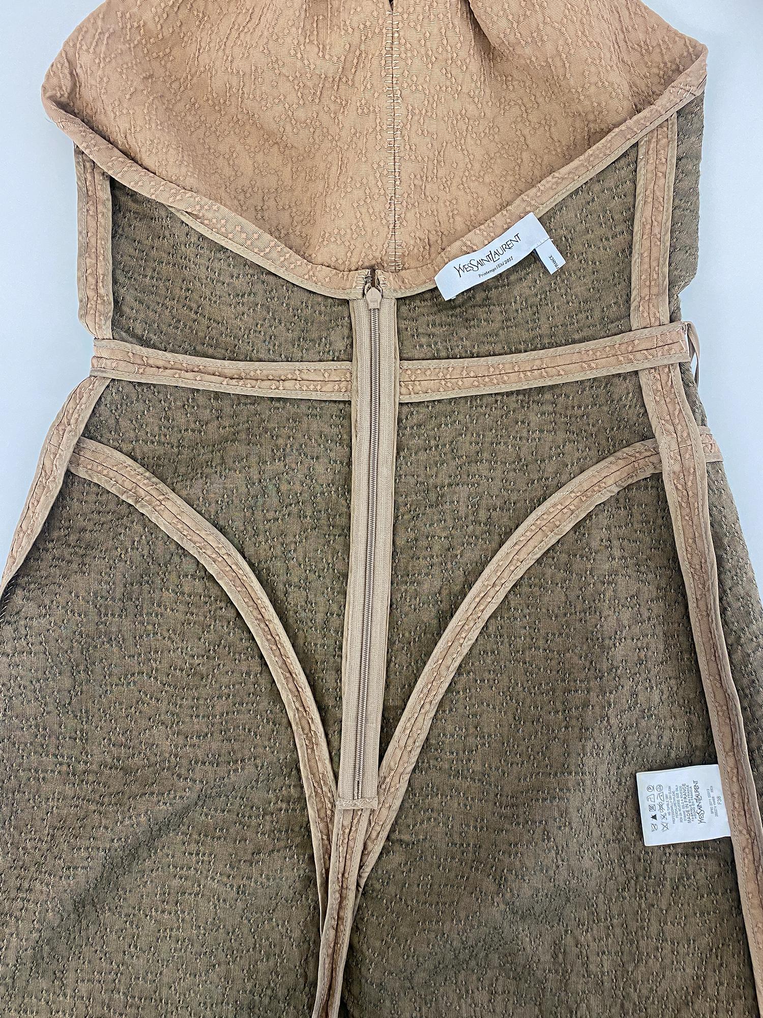 YVES SAINT LAURENT By STEFANO PILATI S/S 2011 Runway Halter Dress For Sale 10