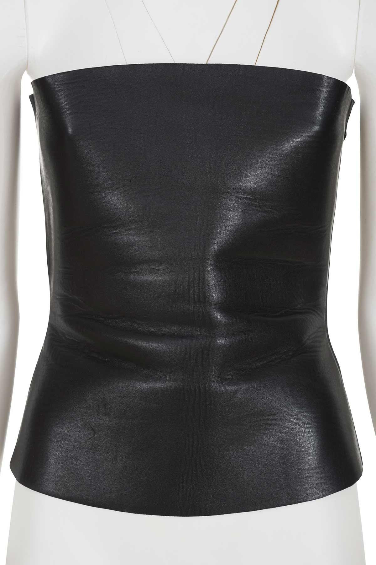 YVES SAINT LAURENT BY TOM FORD 00'S kultiges und seltenes Lederbustier für Damen oder Herren im Angebot