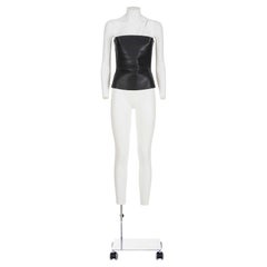 YVES SAINT LAURENT BY TOM FORD 00'S kultiges und seltenes Lederbustier