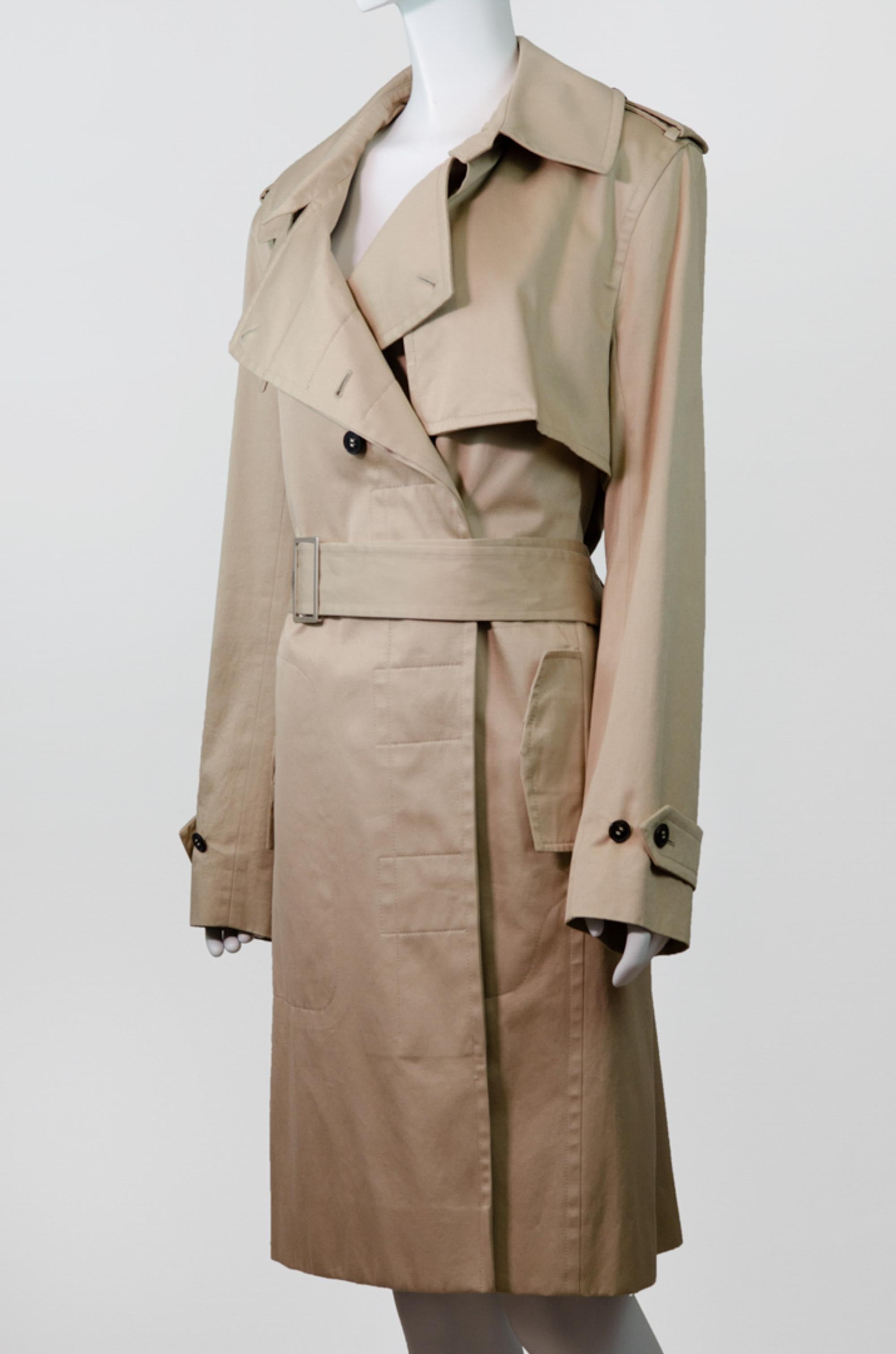 YVES SAINT LAURENT by TOM FORD 2003 Trench Coat In Excellent Condition In Berlin, BE
