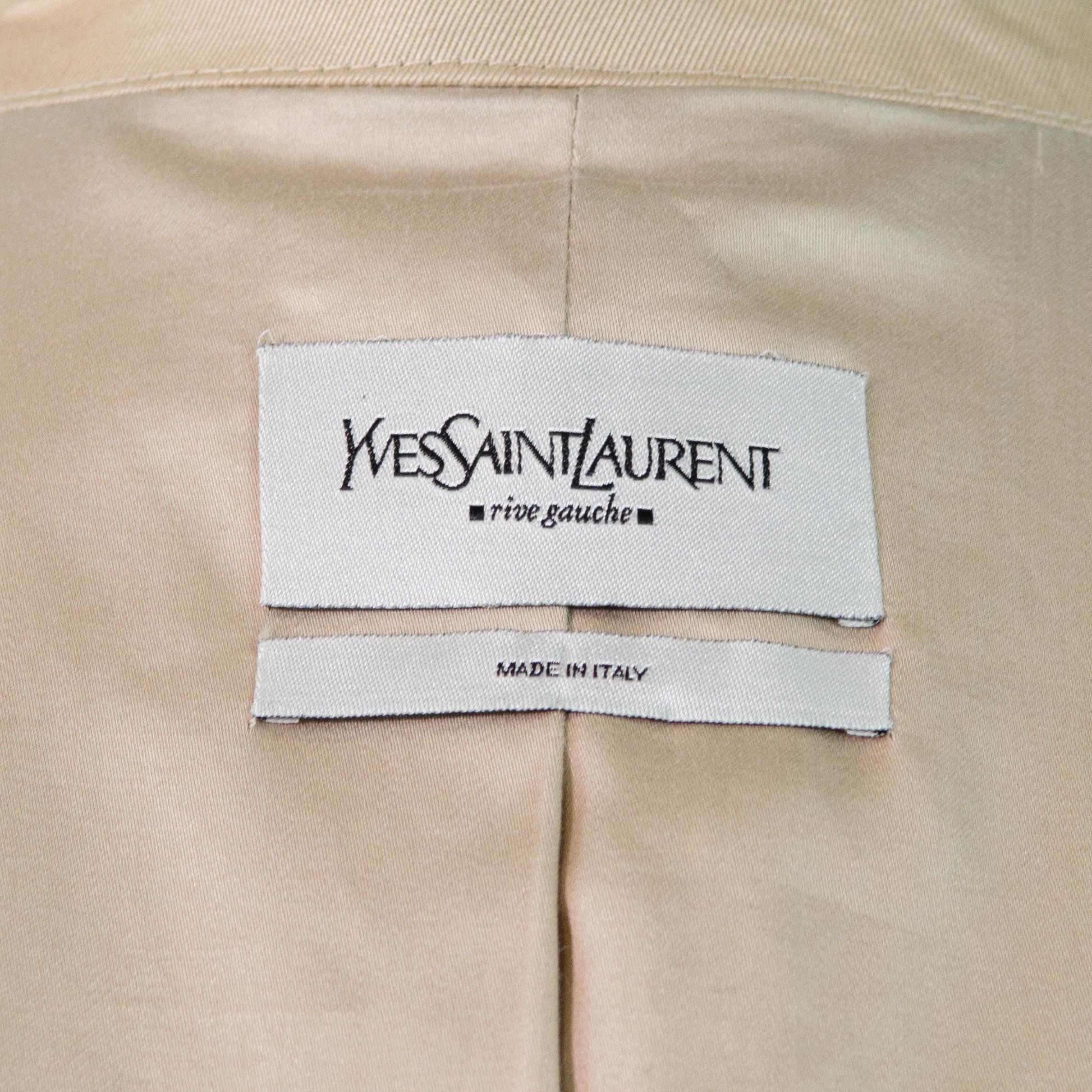 YVES SAINT LAURENT by TOM FORD 2003 Trench Coat 5