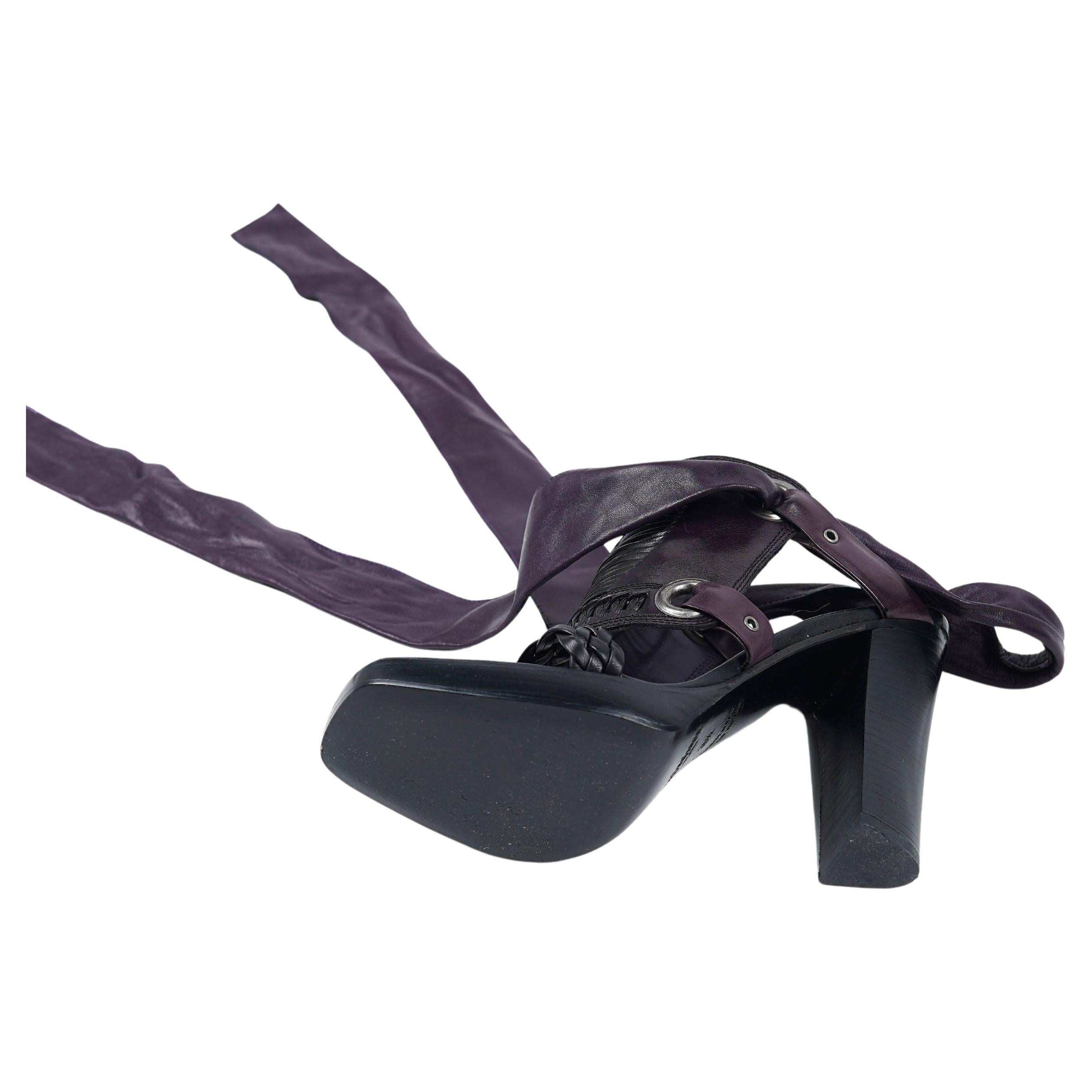Yves Saint Laurent by Tom Ford Herbst/Winter 2001 Laufsteg Absätze Größe 36.5 im Angebot 1