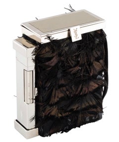 Yves Saint Laurent by Tom Ford feathered case with lighter