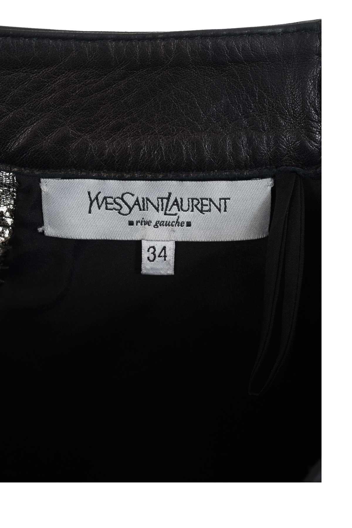 da uomo o donna YVES SAINT LAURENT BY TOM FORD FW 03 iconic skinny leather trousers in vendita