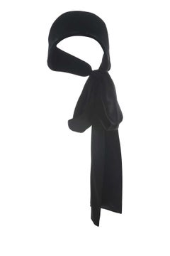 YVES SAINT LAURENT BY TOM FORD FW 03 Iconic Velvet and Satin Headband