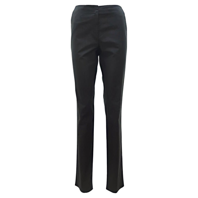 Yves Saint Laurent by Tom Ford FW-2001 Tailored Silhouette Cotton Pants ...
