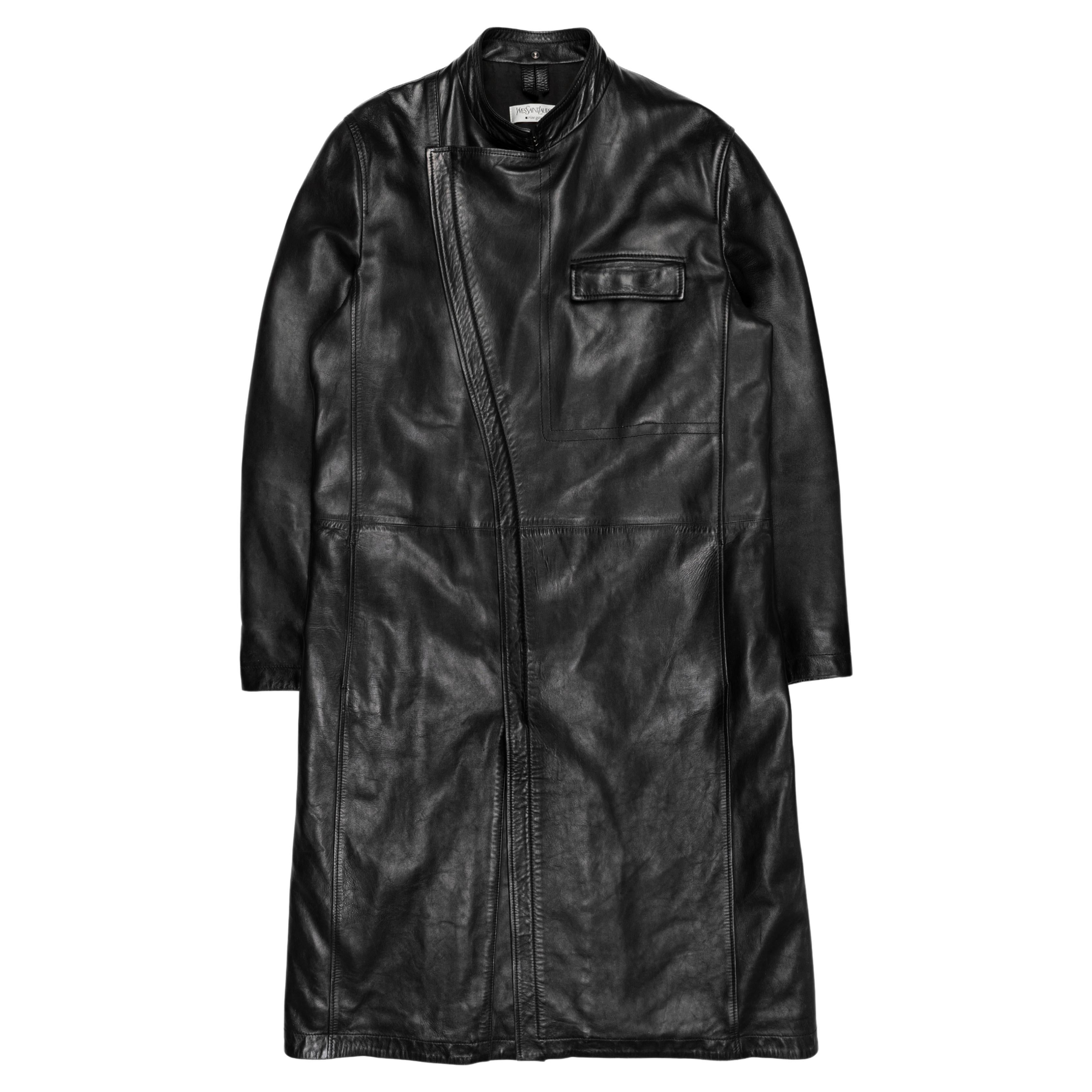 Yves Saint Laurent by Tom Ford Leather Coat