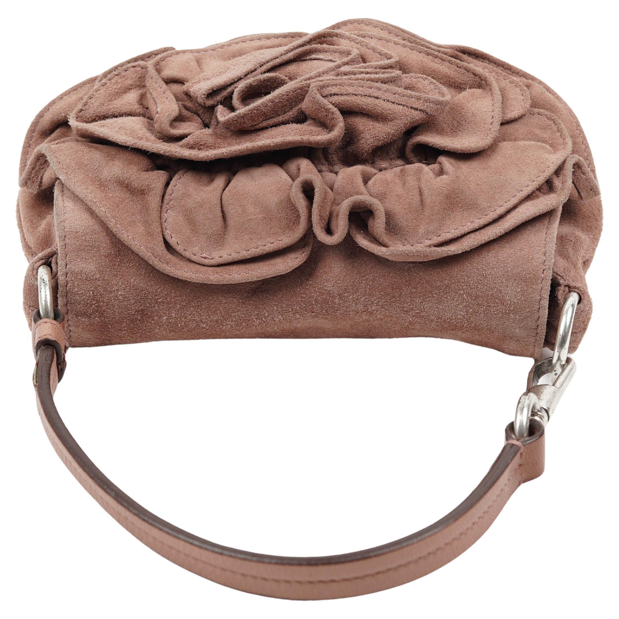 De las mujeres Yves Saint Laurent by Tom Ford Mini Nadja Rose Bag, Spring 2003 en venta