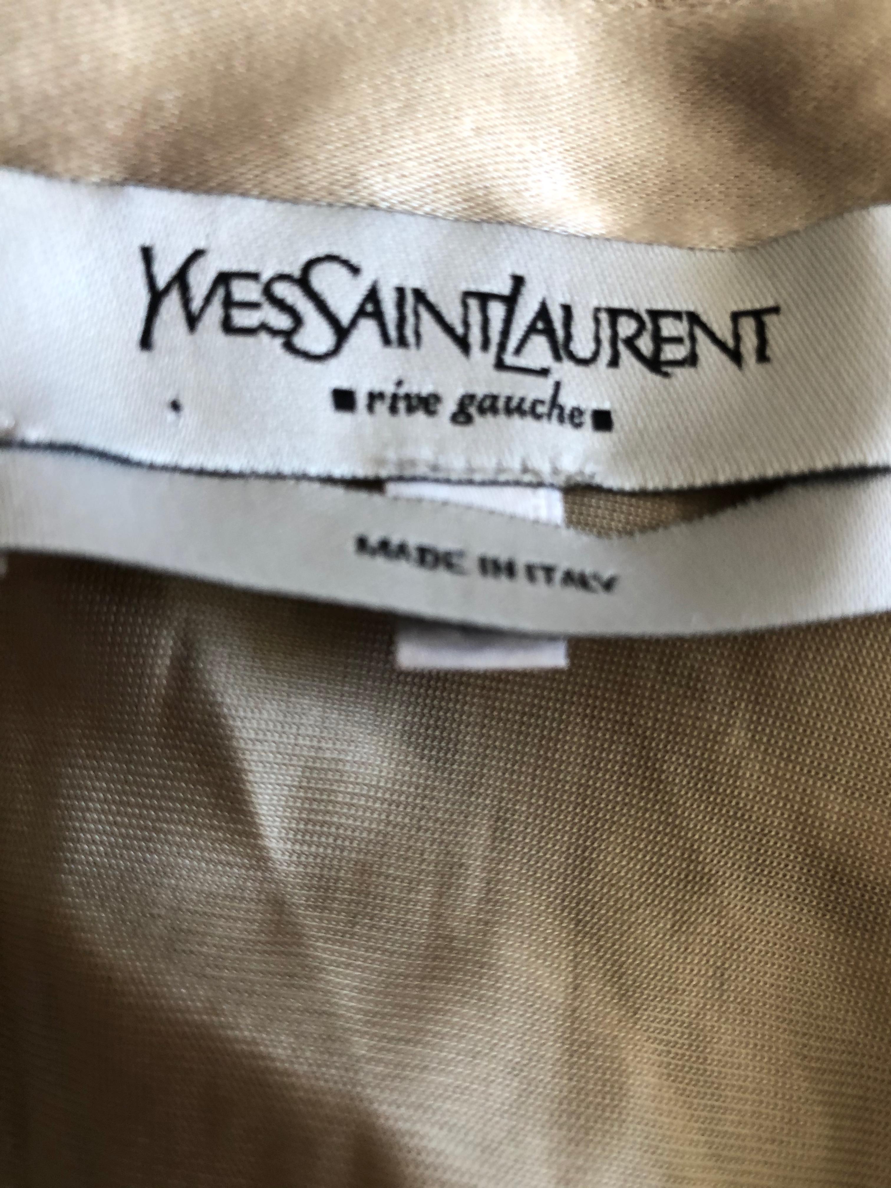 Yves Saint Laurent by Tom Ford Parachute Draped Skirt For Sale 3