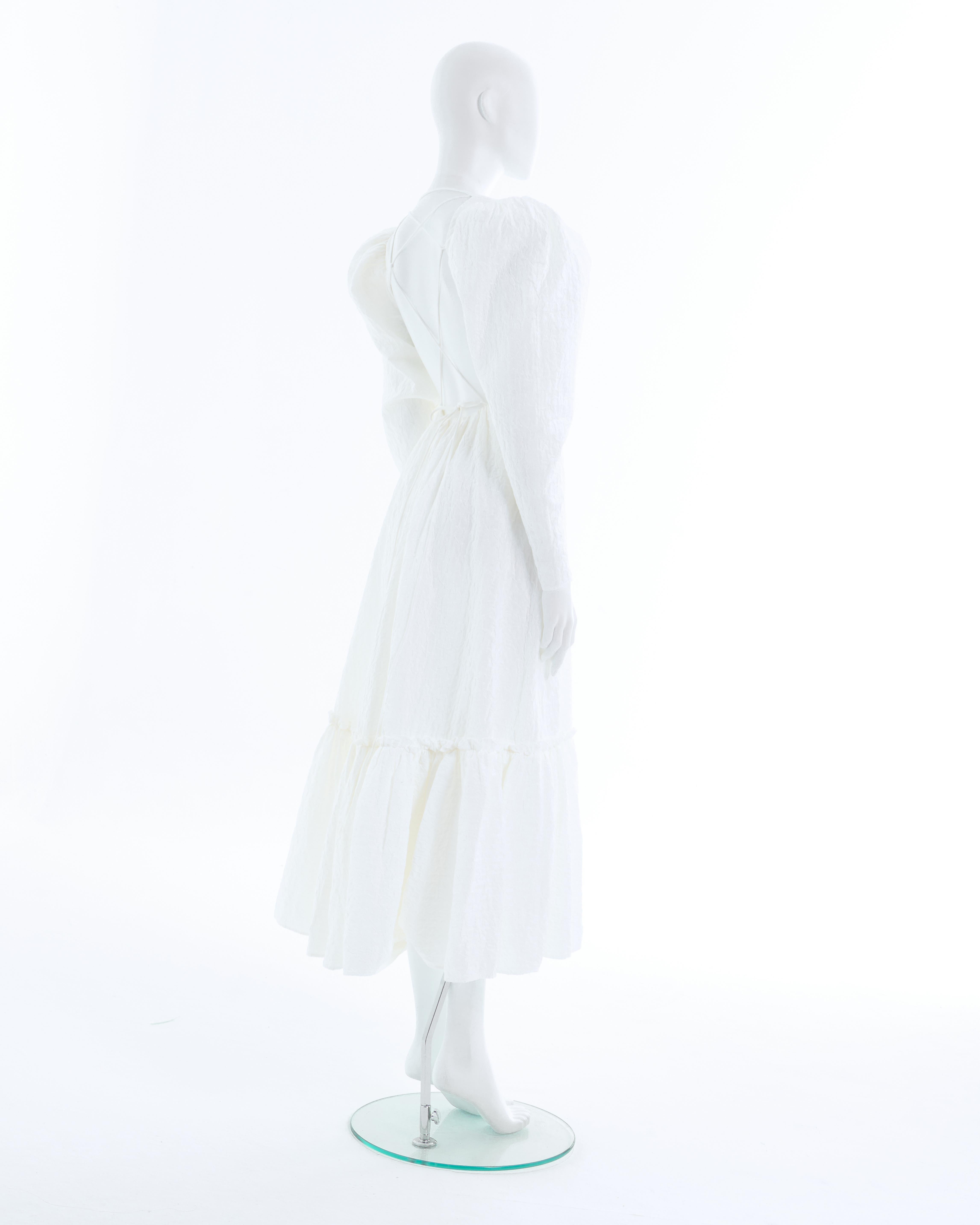 Robe longue à lacets Yves Saint Laurent by Tom Ford S/S 2001  Pour femmes en vente