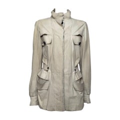 Yves Saint Laurent by Tom Ford S/S 2003 Cream Suede Safari Jacket