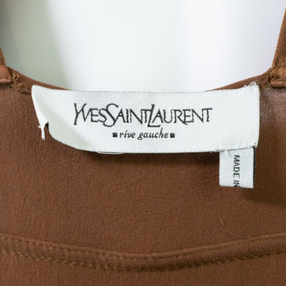 Yves Saint Laurent By Tom Ford S/S 2004 Vestido de seda vintage de pasarela en venta 3