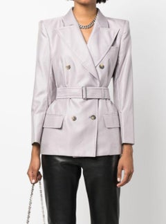 Yves Saint Laurent by Tom Ford Satin Lilac Blazer