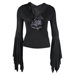 Yves Saint Laurent for Yves Ford - Camicetta rosa nera primavera/estate 2003